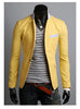 2015 New Arrival Single Button Leisure Blazers Men Male Fashion Slim Fit Casual Suit Blazer Clothing Solid Blazer Men 4 Colors