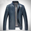 2017 New Men's Slim Genuine Leather Natural Sheepskin Jacket  Fashion Casual Designer Brand O-neck Jackets G0006
