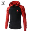 New 2015 Men's Hoodie Casual Men Sweatshirt Brand Leisure Suit Patchwork Slim Hoodie Jacket Men Sportswear Pullover Men Outwear