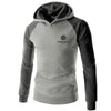 New 2015 Men's Hoodie Casual Men Sweatshirt Brand Leisure Suit Patchwork Slim Hoodie Jacket Men Sportswear Pullover Men Outwear