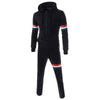 New Fashion 2016 Men Suits Men Spring/Autumn Hoodies Set/Sweatshirts+Pant Ribbon Design Mens Tracksuits Sportwear  3XL
