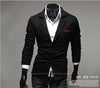 New Fashion Casual Slim Design Stylish Two-Button Suit Men Blazer Coat Jackets Casual Solid Men Garment 3 Colors  M-XXL