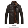high quality 2017 winter men leather Jacket men's warm Motorcycle leather jackets coat jaqueta chaqueta hombre