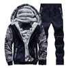 HEE GRAND 2017 Fashion Suit Men Style Long Sleeve Hoodies And Long Pants Causal Male Tracksuit Set MSX032