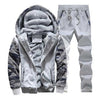 HEE GRAND 2017 Fashion Suit Men Style Long Sleeve Hoodies And Long Pants Causal Male Tracksuit Set MSX032