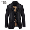 MOGU Denim Blazers Men 2017 Spring New Fashion Jean Blazer Jacket Slim Fit Suits For Male Casual Blazer Asian Size Men's Jackets