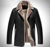 2017 New Genuine Natural Sheepskin Snow Coats Fashion Casual Designer Brand  Fur Leather Fur Sleeve Jacket G0001