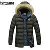 HEE GRAND Warm High Quality Jacket Mountaineering Suit Windproof Coat Men Winter Coat Men Jacket Clothing MWM1657