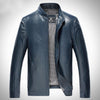 2017 New Men's Slim Genuine Leather Natural Sheepskin Jacket  Fashion Casual Designer Brand O-neck Jackets G0006