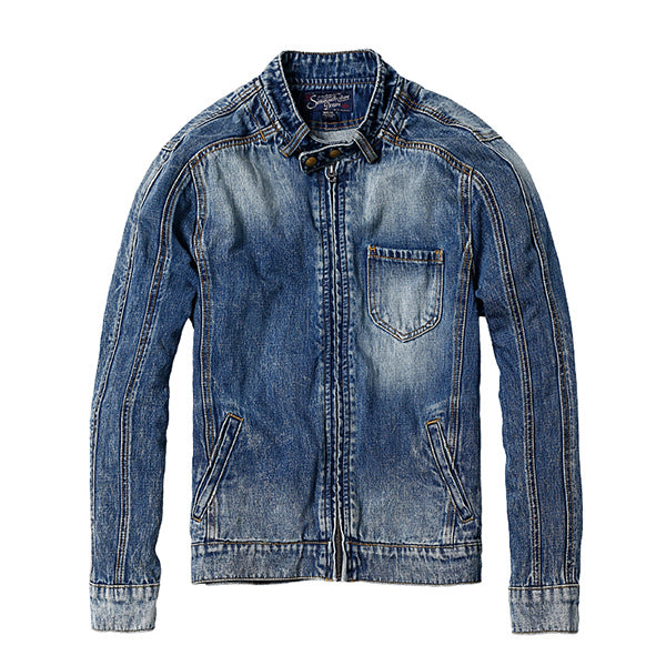 2017 New Denim Jacket Men Outerwear Long Sleeve Vintage Mens Jacket And Coats Spring Autumn Winter Jeans Denim Jacket Men