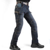 Autumn Winter Tactical Jeans Men SWAT Military Style Motorcycle Biker Stretch Multi Pockets Combat Army Denim Jeans for men