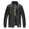 100% Sheepskin Genuine Leather Jacket Male 2016 Brand Men's Slim Causal Motorcycle Jacket jaqueta de couro masculina MC1660
