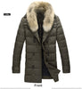 Free shipping, 2014 new arrive winter coat Men's Long Slim wool collar Down jacket, MC328 wholesale
