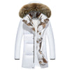 Thick Warm Down Jackets Winter Coat Regular Formal Jackets And Coats Long Hat Detachable Solid Brand Clothing casaco masculino