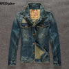 2017 Spring New Fashion Vintage Chaqueta Vaquera Hombre Slim Stylish High Quality Jacket And Coats Mens Jeans