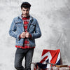 Casual Good Quality Hooded Mens Winter Jackets And Coats Thick Warm Velet Lining Jeans Jacket Men