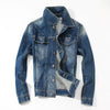 Men  Denim Jacket 2016 Autumn/Winter Coat Plus Size Male Vintage Jean Jacket Washed Fashion