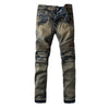 Jeans men 2016 strech skinny printed jeans good quality mens long jean denim jeans slim fit casual sexy size 28 - 40