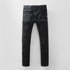 Brand Mens Jeans Straight Ripped Jeans For Men High Quality Button Fly Denim Jeans Men Fashion Designer Pants Jean Homme